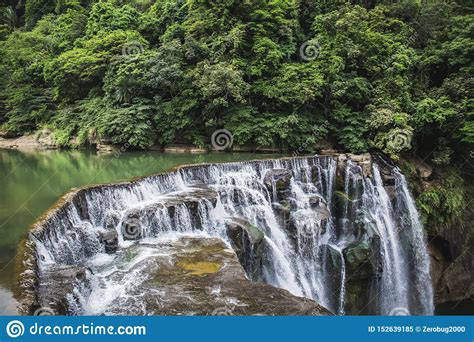 Shifen Waterfall Stock Image Image Of Landscape Tourism 152639185