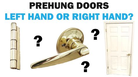 Left Or Right How To Identify The Swing Of Prehung Doors Quick Tips