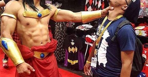 one of if not the best broly cosplays out there r dbz
