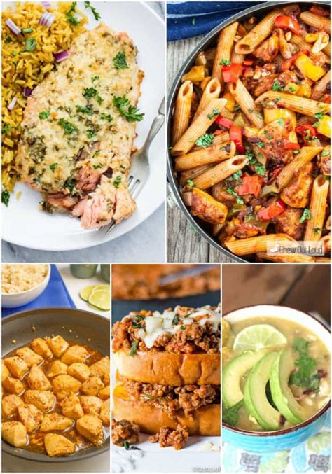 So it's approximately 6:00 p.m. 25 Easy Dinner Recipes for Busy Weeknights ⋆ Real Housemoms