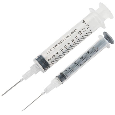 Disposable Luer Lock Syringe With Needle Premier1supplies