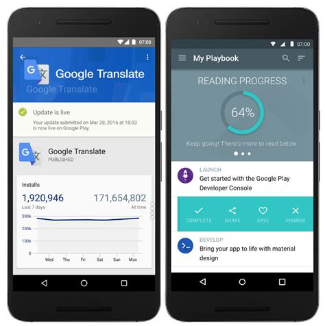 Google play console provides you with many valuable insights for both marketers and developers, and it is being improved each year. Google Play Store beta tests, app discovery improved; Play ...