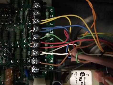 Currently has honeywell th8320u1008 thermostat but replacement hard to identify. Trane XV95 + XL16i Heat Pump - Honeywell VisionPro IAQ to Honeywell Lyric Wiring - DoItYourself ...