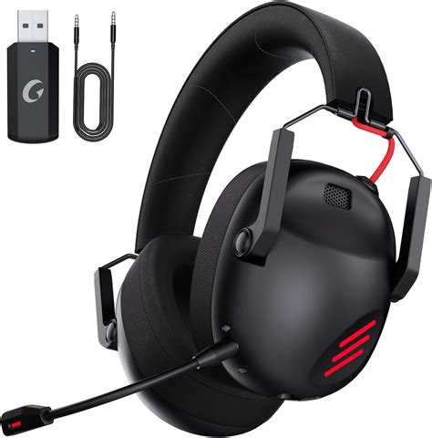 Amazon Com Kapeydesi Wireless Gaming Headset For Pc Ps Ps Mac Nintendo Switch Gaming