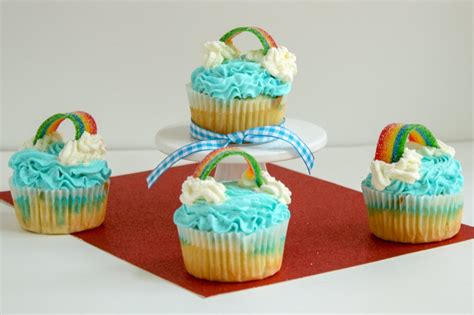 Wizard Of Oz Over The Rainbow Cupcakes My Immaculate Mess