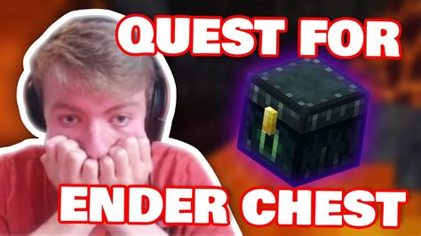 Tommy On Quest For Ender Chest W Fundy Ranboo Dream Smp Youtube