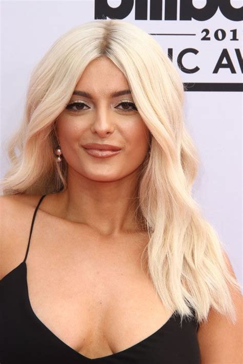 Explore more searches like bebe rexha black hair. Bebe Rexha Wavy Platinum Blonde Loose Waves, Side Part ...