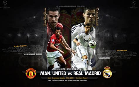 Ronaldo showed what he's capable of. Wallpaper: Manchester United vs Real Madrid! | Cristiano ...
