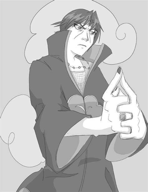 Itachi Sketch Commission By Neo Dragon On Deviantart