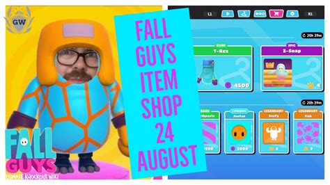 Fall Guys Item Shop Update 24 August 2020 Fall Guys Item Shop Showcase