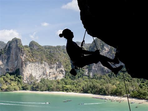 Railay Beach Climbing And Zipline Activity From Krabi Tours Activities