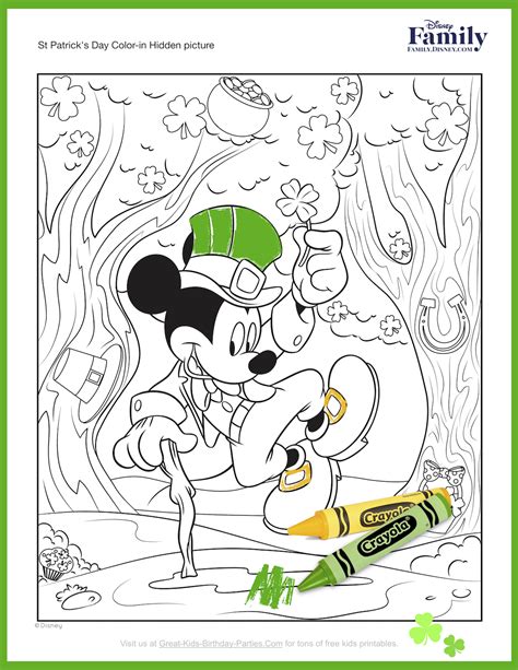 Patrick's day coloring pages to print on an entire page without any ads. St. Patrick's Day