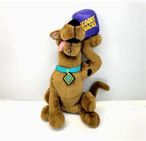 Vintage Cartoon Network Scooby Doo Plush With Scooby Snacks Picclick
