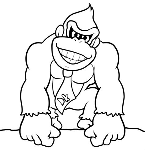 Hi kids here you will learn to draw and color king kong vs trex, enjoy! King Kong Coloring Page - Coloring Home