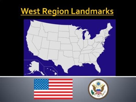 Us West Region Map Scavenger Hunt And West Region Landmarks Bundle