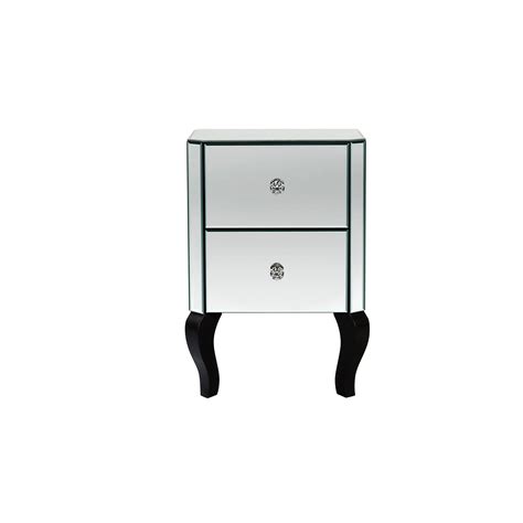 Black rattan garden furniture asda clothing for kids. George Home Primrose Mirror Bedside Table | Home & Garden ...