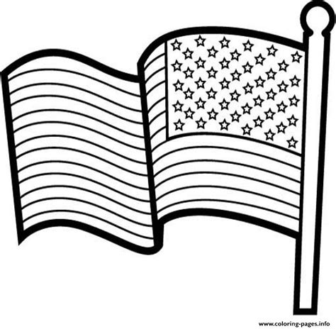 Free printable us flag coloring pages. Cool American Flag Usa Coloring Pages Printable