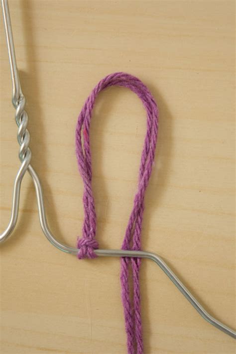 Yarn Covered Clothes Hanger Diy Make And Fable