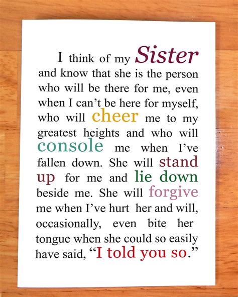 Maybe you would like to learn more about one of these? Sister Card - Gift for Sister - Sister Gift- 5 x 7 Note ...