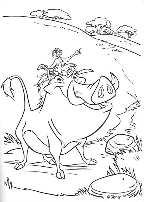 An awesome coloring page of the film, the lion king! Rafiki Coloring Page at GetColorings.com | Free printable ...