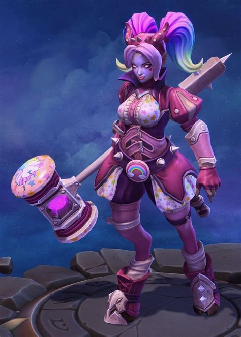 Yrel Mad Jester Sparkle Heroes Of The Storm Wiki Character Design