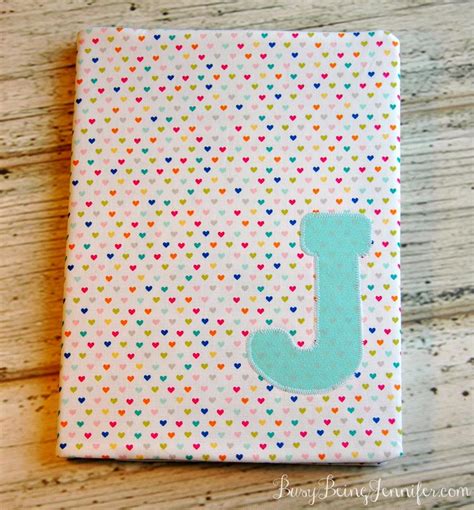 101 Handmade Days Diy Notebook Cover Busy Being Jennifer