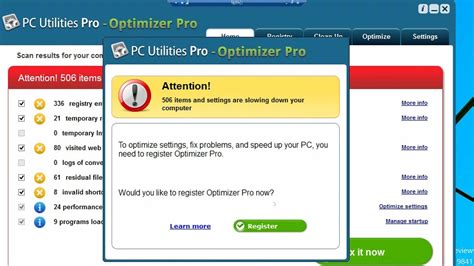 Pc Utilities Pro Optimizer Pro Uncontrollable So Bad To Computer Youtube