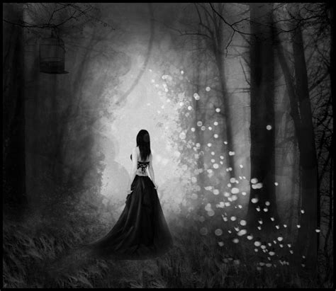 Dark Forest Girl By Roltirirang On Deviantart