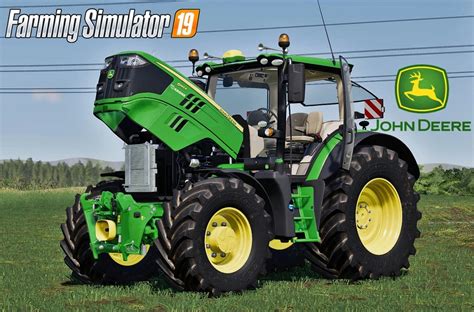 John Deere 6r Series V10 Fs 19 Tractors Farming Simulator 2019