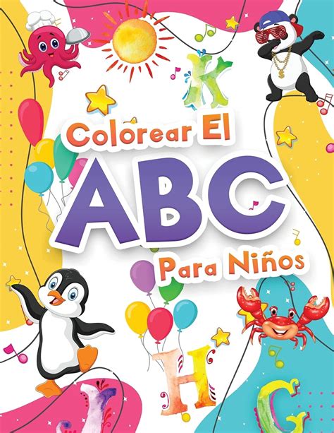 Buy Colorear El Abecedario Para Ninos Libro Para Colorear El Alfabeto