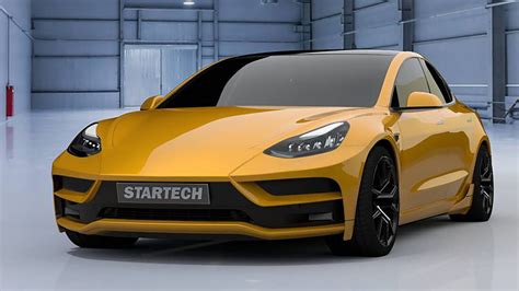 Startech Tesla Model 3 Sportlichere Optik Für Das E Auto Auto Motor