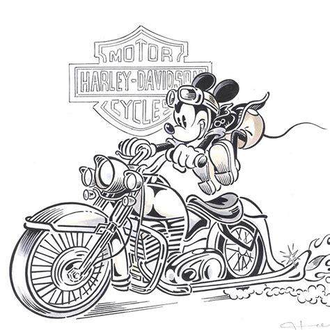 No major updates for this year. Harley Davidson Drawing at GetDrawings.com | Free for ...