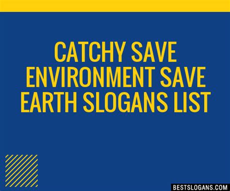 30 Catchy Save Environment Save Earth Slogans List