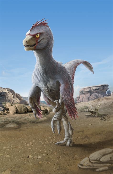Velociraptor Mongoliensis By Fabrizio De Rossi On Deviantart Dinosaur