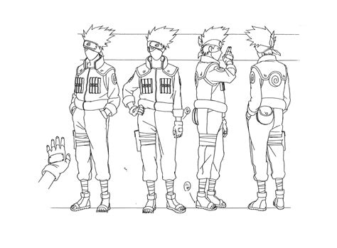Naruto Character Concept Art