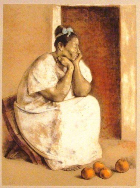 Francisco Zuniga Diego Rivera Art Mexican Artists Lithograph Print