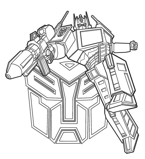 Dibujos Para Pintar Transformers 1 Dibujos Para Pintar
