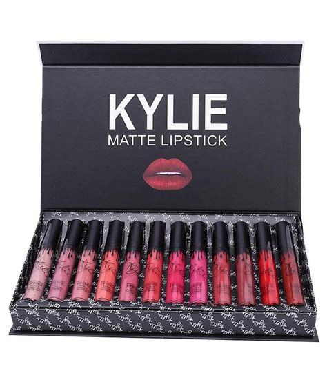Kylie Matte Liquid Lipsticks Set Of 12 Buy Kylie Matte Liquid