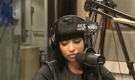 Watch Nicki Minaj Breaks Down During Interview With Power 105s Angie