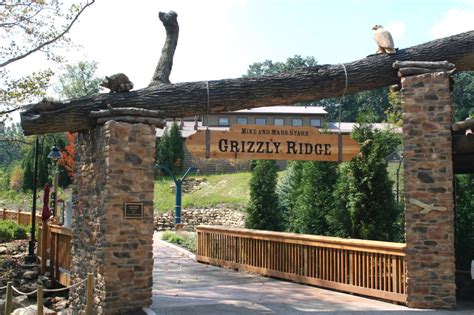 Entrance To Grizzly Ridge At The Akron Front Gate Design Entrance