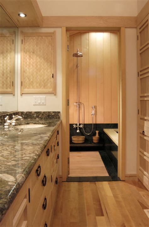 Discover (and save!) your own pins on pinterest Japanese-style Master Bathroom - Asiatique - Salle de Bain ...