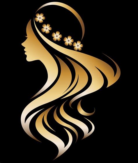 Fashion Women Sign With Logo Vectors Set Beauty Salon Logo