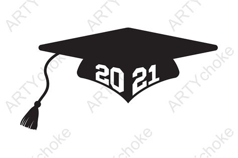 Graduation Cap 2021 Svg File For Cricut Graphic By Artychokedesign