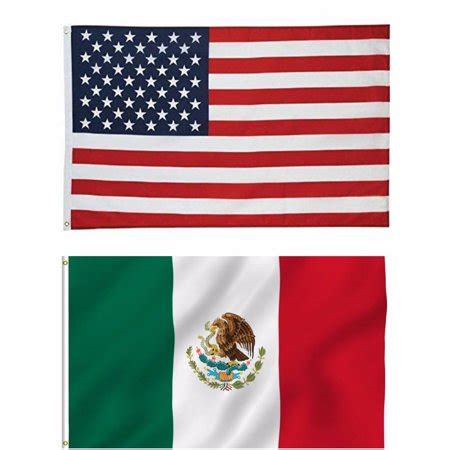 Usa versus mexico flags — stock vector image. G128 - Wholesale LOT of 3' X 5' USA AMERICAN & 3' x 5' ft ...