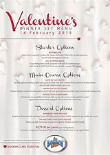 Pictures of Valentines Day Specials Dinner