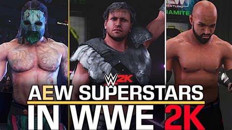 Another Five Aew Superstars You Can Download For Wwe 2k On Pc Wwe 2k