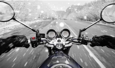 How To Ride A Motorcycle In Snow Visordown