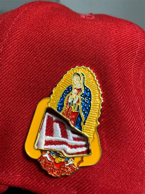 Gold Virgen De Guadalupe New Era Hat Pin Exclusive Our Lady Of Etsy