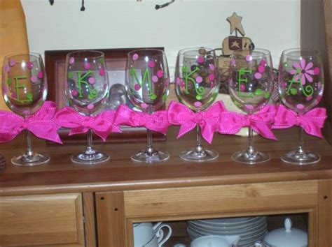 Spice Up Wine Glasses To Parties Diy Wine Glasses Projects Pretty Designs