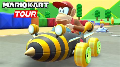 Diddy Kong Mario Kart Tour Paris Tour Gameplay Walkthrough Part